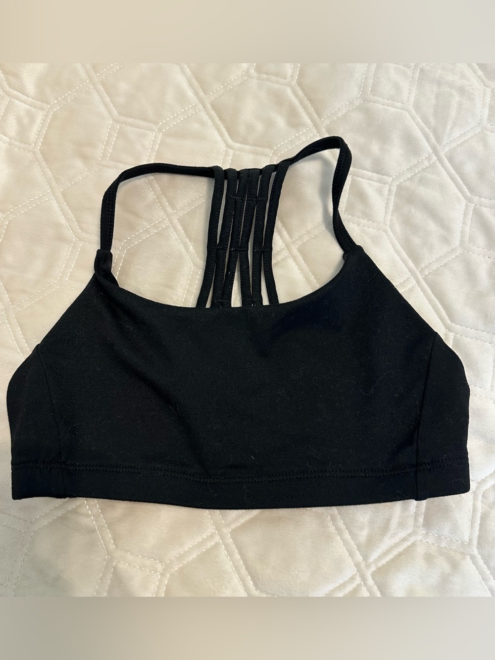 Mossimo Supply Co. Black Strappy Sports Bralette